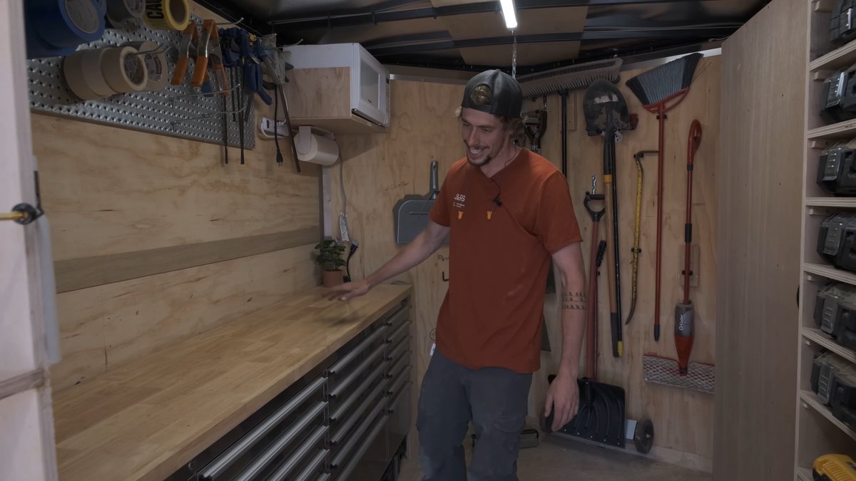 J&RS's Refitted Trim-Only Carpentry Trailer