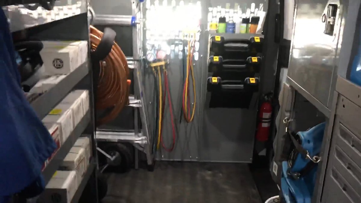 A Minimalist's HVAC Install and Service Van