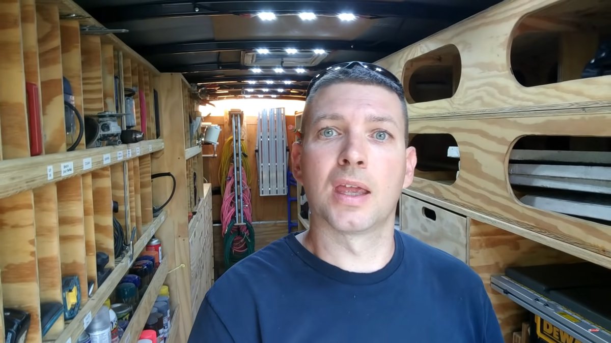 Anthony's No-Toolbox, No-Tie-Down Remodeling Trailer